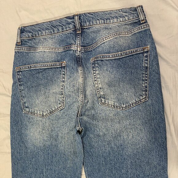Reformation Liza Button Fly High Rise Straight Jeans, size 31 - Picture 4 of 5